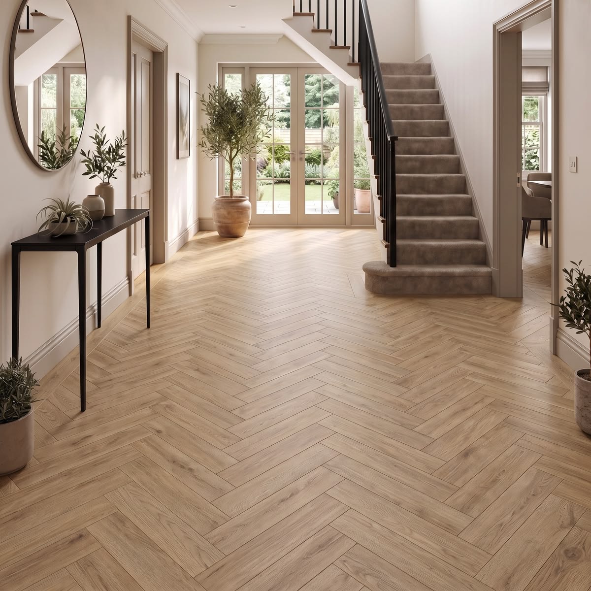 herringbone lvt