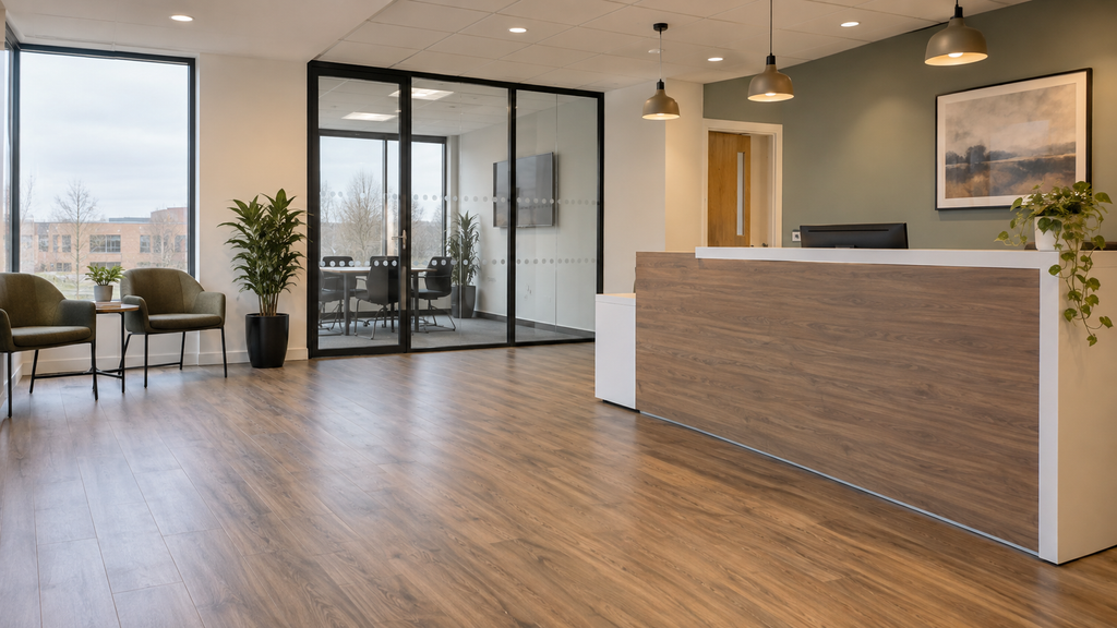 commercial office floor